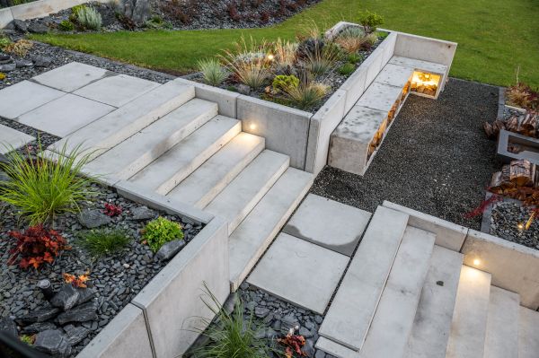 Concrete Landscaping in Shelton