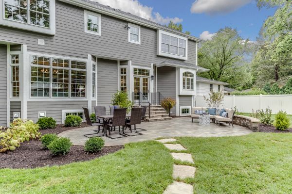 Concrete Patio Landscaping in Shelton