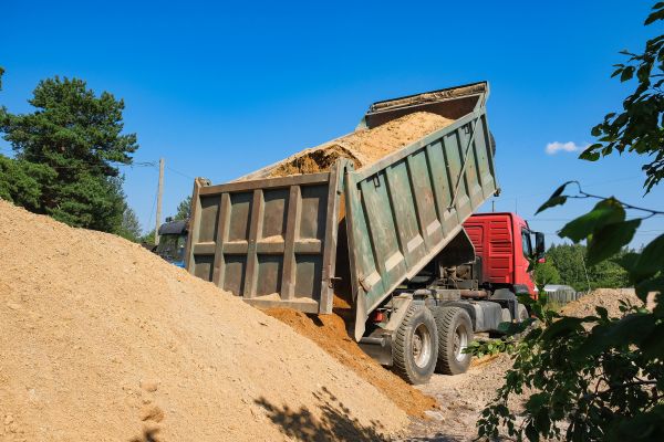 Sand Hauling in Shelton