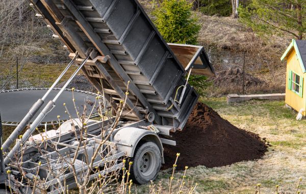 Yard Soil Delivery in Shelton