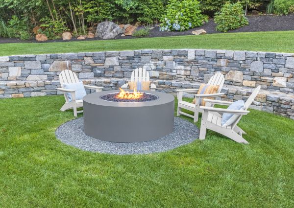 Fire Pit Landscaping in Shelton