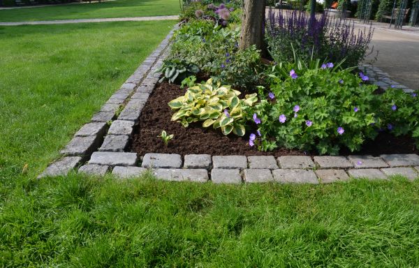 Flower Bed Mulching in Shelton