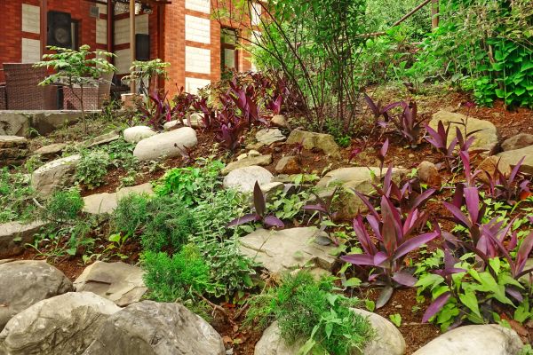 Rock Garden Landscaping in Shelton