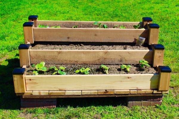Raised Garden Bed Installation in Shelton